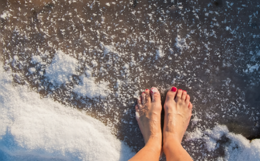 Feet pain in winter