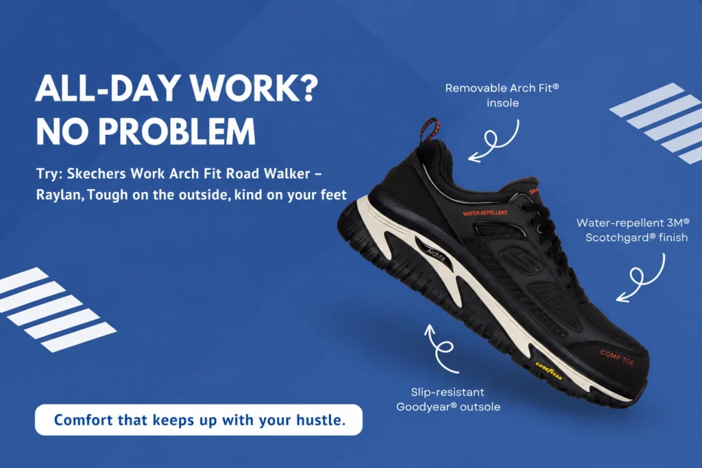 supportive footwear for foot pain